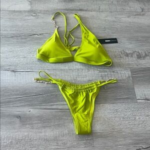 Neon Green Bikini Set